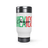 Stainless Steel Travel Mug with Handle, 14oz - Personalized 6