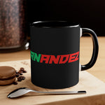Mug-Taza Accent Coffee  11oz - Diseño Mexico 4 - Personalized