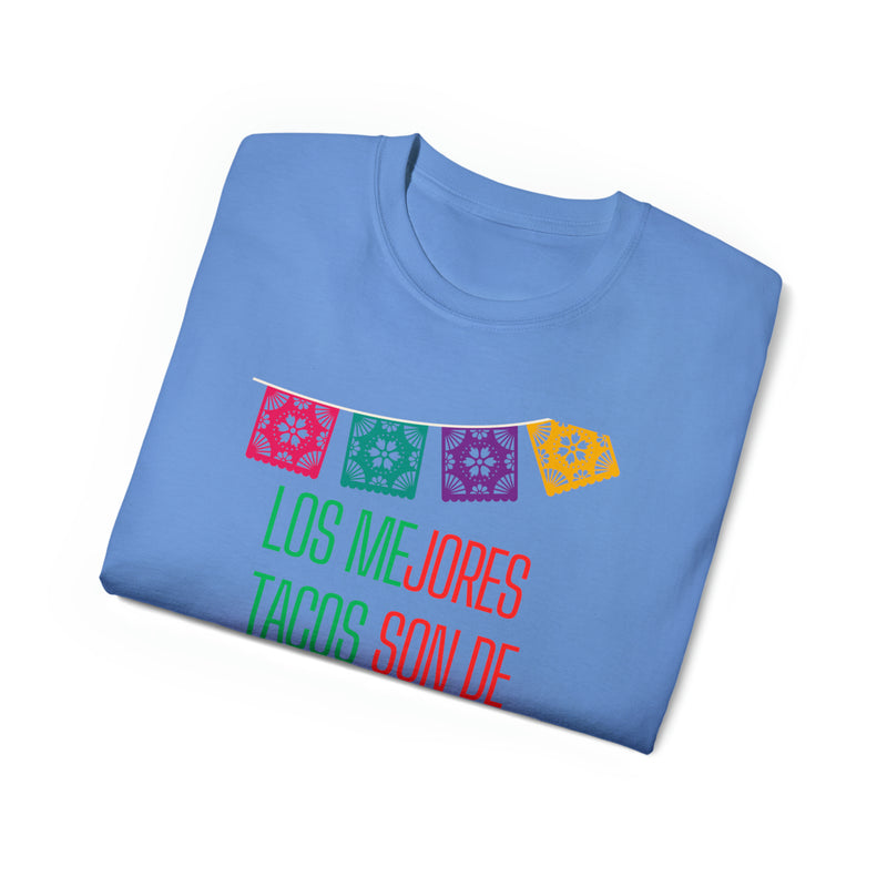 T Shirt Personalized Los Mejores tacos - No white background