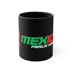 Mug-Taza Accent Coffee  11oz - Diseño Mexico 3 - Personalized