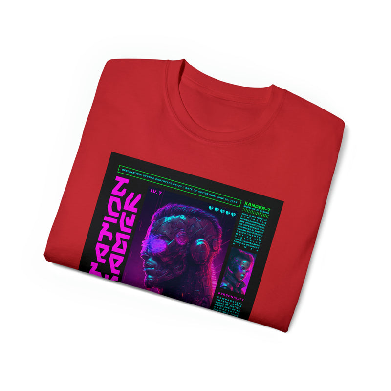 T Shirt Personalized Gamer Cybor