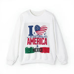 Sweatshirt Mexico & American - No Custom