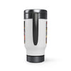 Stainless Steel Travel Mug with Handle, 14oz - Personalized 9