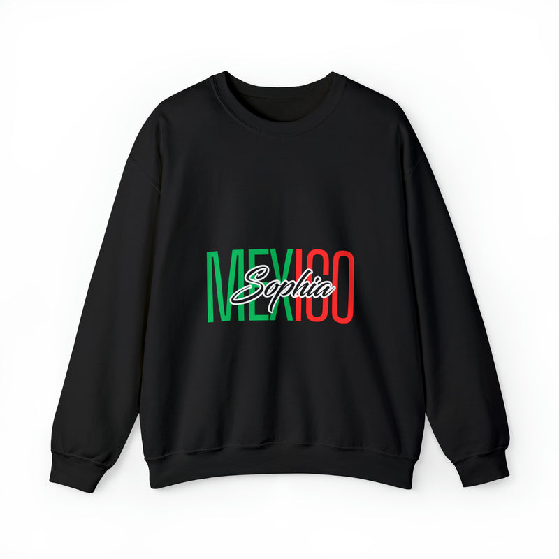 Sweatshirt Mexico + Name Men's - Personalized