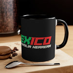 Mug-Taza Accent Coffee  11oz - Diseño Mexico 3 - Personalized